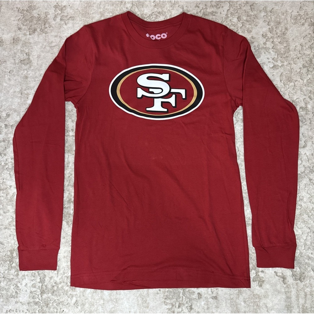 San Francisco 49ers FOCO NFL Men's Small, Long Sleeve Shirt NWOT